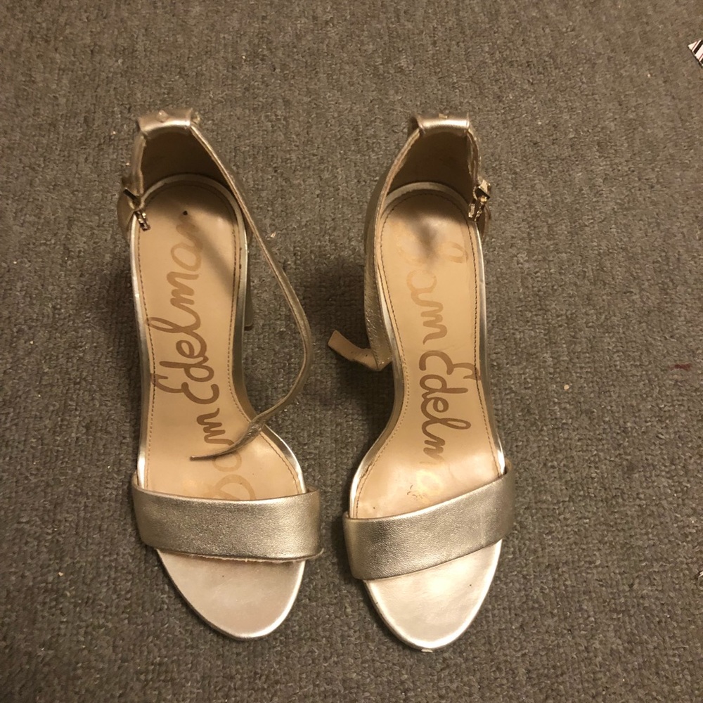 Used Sam Edelman Yaro Ankle Strap Sandal (8Wide)